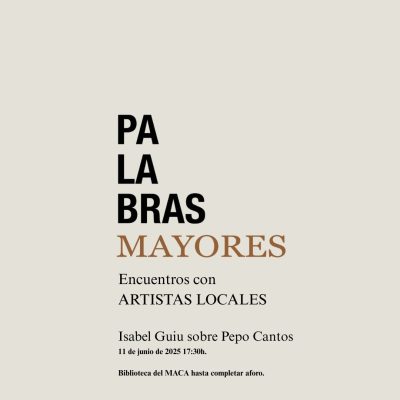 Meeting with local creators. Isabel Guiu