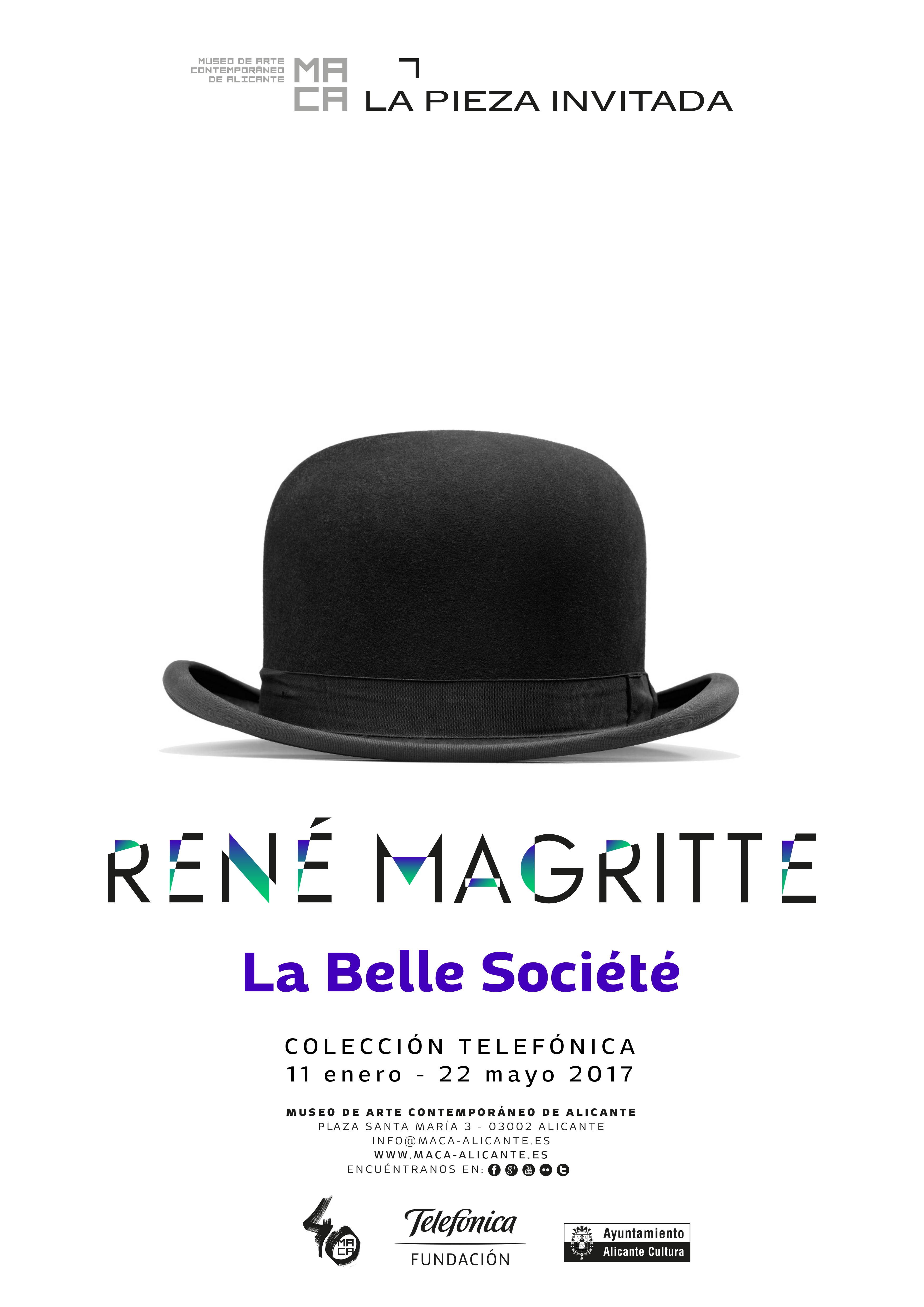 La peça convidada. René Magritte: La Belle Société