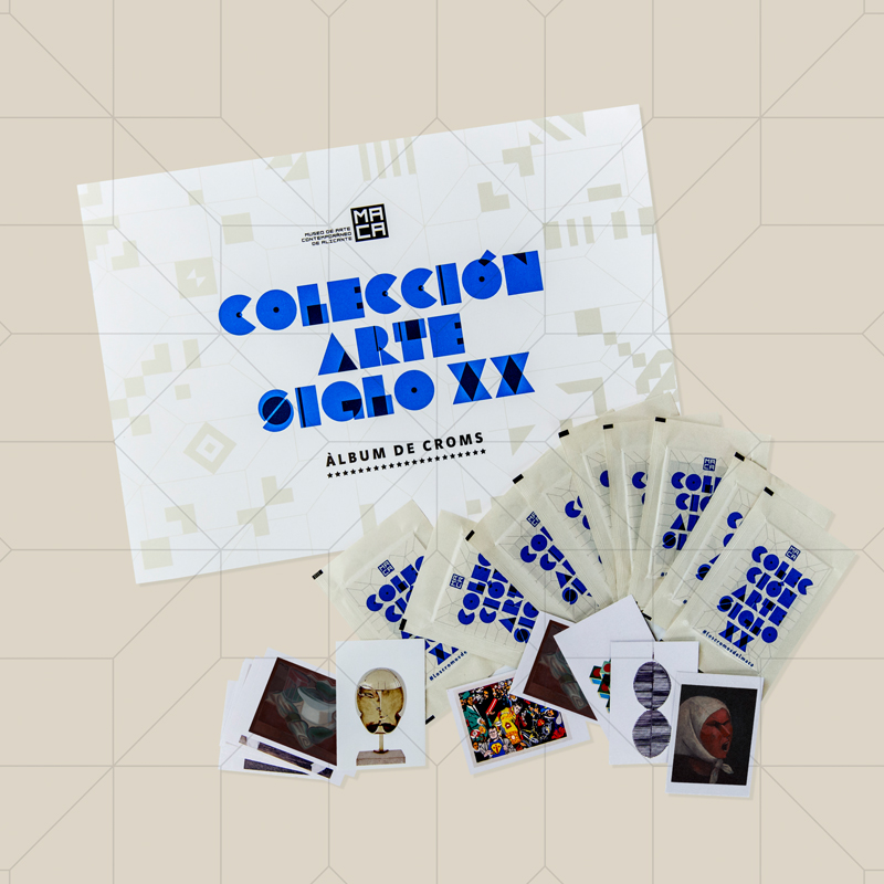Sticker Album. 20th Century Art Collection of MACA. Museum of Contemporary Art of Alicante